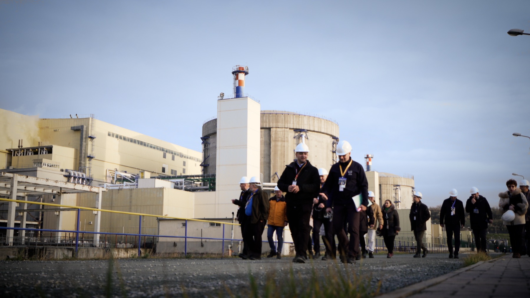 Centrala nucleară de la Cernavodă în timpul unei misiuni internaționale